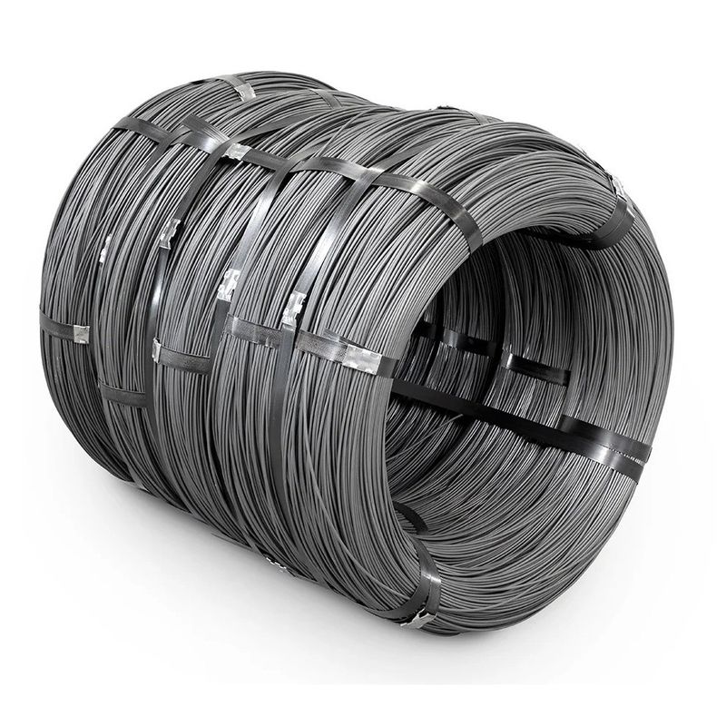 ASTM Standard Ready Stock Schwarz 1mm 0,8mm 1,2mm q195 q235 q345 Kohlenstoffstahldraht für die Nagelherstellung Stahldrahtbürste