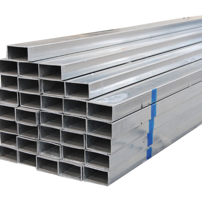 ISO-zertifizierte 2x2 Zoll galvanisierte Rechteckröhrchen nach tatsächlichem Gewicht für Kundenanforderungen in Rechnung gestellt