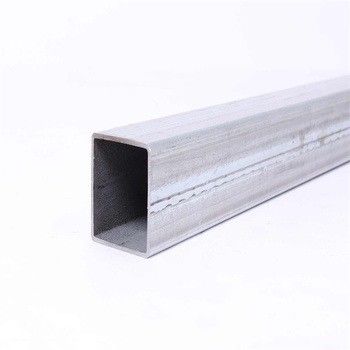 ISO9001-zertifizierte 6&quot; galvanisierte RHS-Stahlrohr für Zäune 80A 43mm 10 ft mit oder ohne Öl leicht geölt